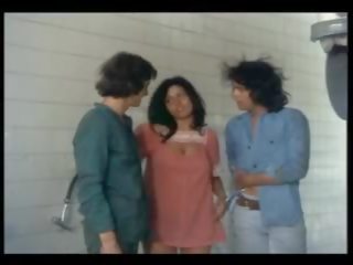 Ze knew geen ander manier 1973 (threesome enchanting scènes) mfm