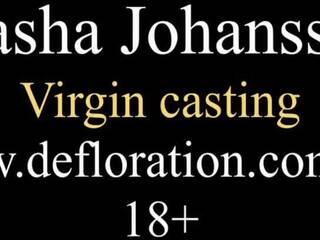 Masha johansson virgin’s pierwszy odlew na aparat fotograficzny: x oceniono wideo ae