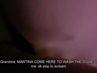 Martina fucks ang tindahan lad may kanya stepgrandma malapit