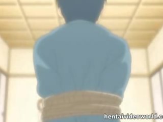 Animen homo spela med stor smutsiga filma mov leksak